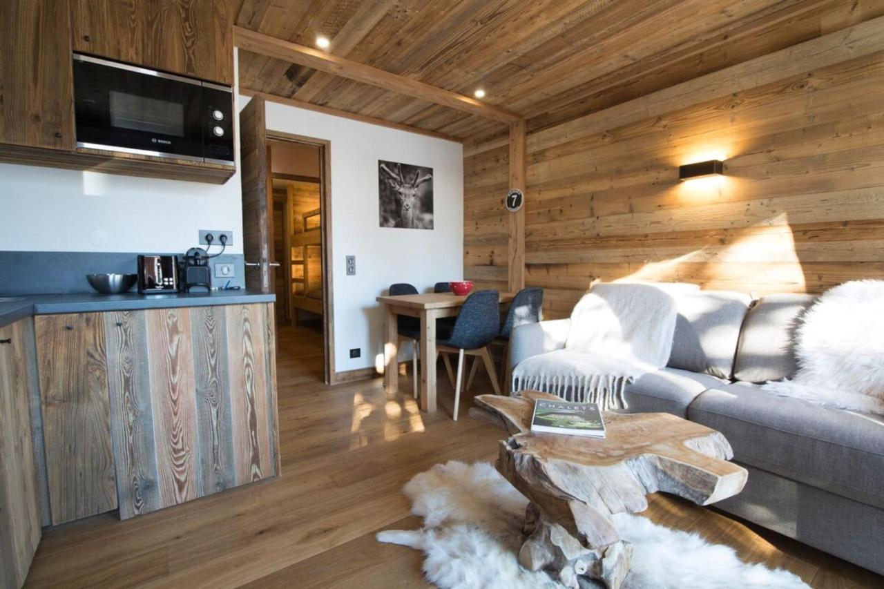 Les Brigues - Appartement Avec Vue Sur La Montagne Et Acces Aux Pistes Куршавель Екстер'єр фото